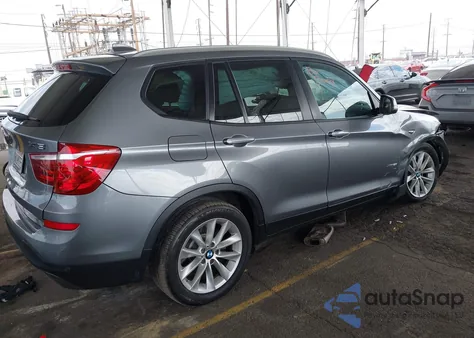 2016 BMW X3 xDrive28I из США, поврежденный, VIN 5UXWX9C5XG0D85144